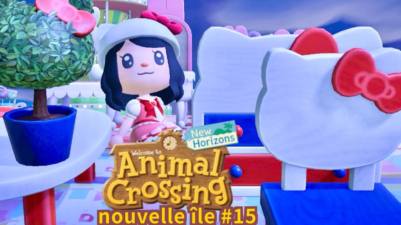 D&eacute;co Parc d&rsquo;attractions Sanrio 🎀 Refaire mon &icirc;le ! 🏝️ Animal Crossing New Horizons 754 Let's play