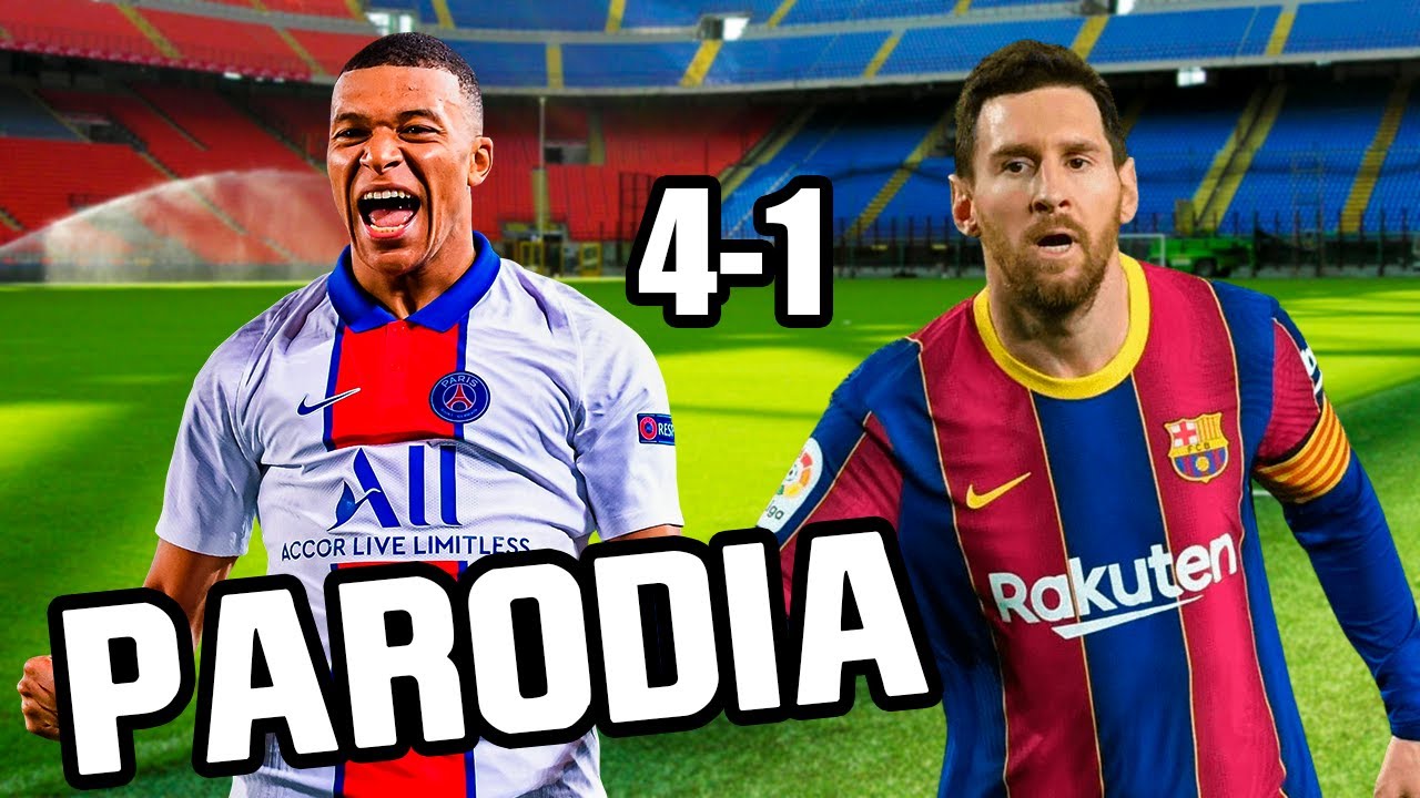 Canción Barcelona - PSG 1-4 (Parodia Bad Bunny x Jhay Cortez - Dákiti)