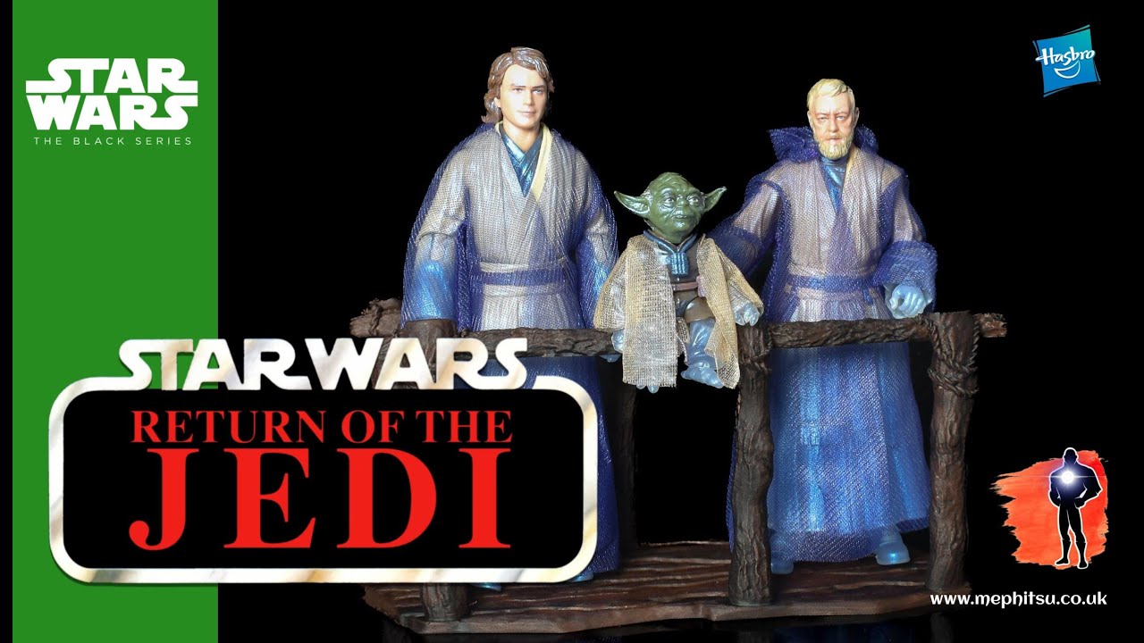 Star Wars Black Series Jedi Spirits, Return of the Jedi 40th Anniversary Exclusive