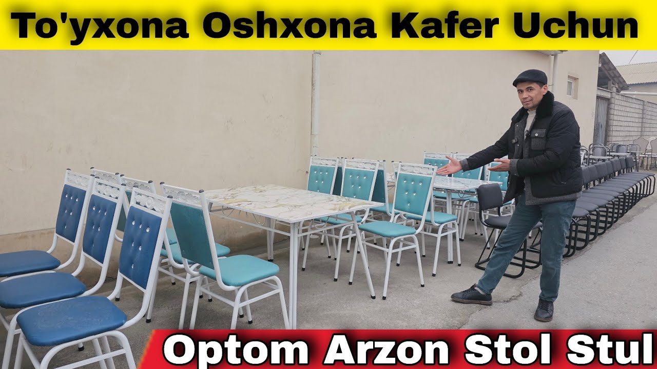 Sifati Zo'r Stol Stullar Arzon Narxda | Туйхона Ошхона Учун Стол Стул