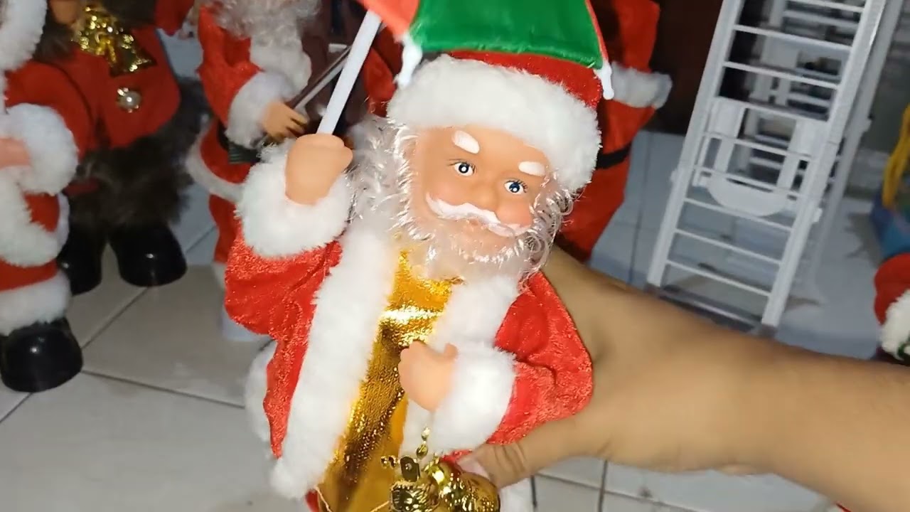 Colección de Papá Noel musical 2023 Santa Claus collection 2023