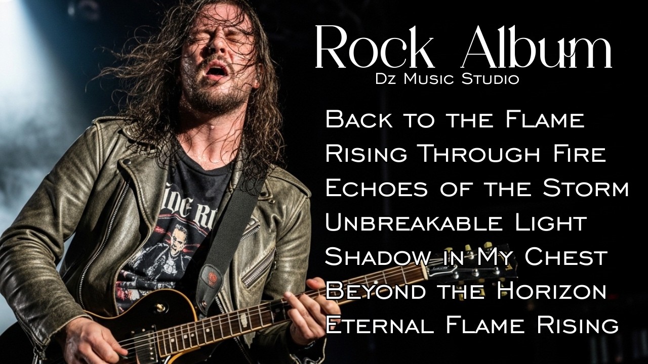 Flames of the Horizon | Epic Cinematic Guitar Album | Inspirational Rock Instrumental