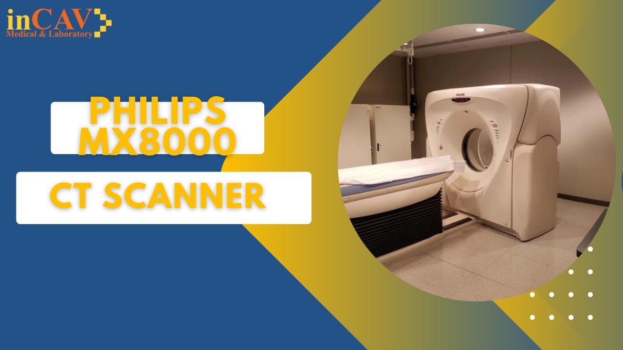 Desintalation of  Philips MX8000 CT Scanner