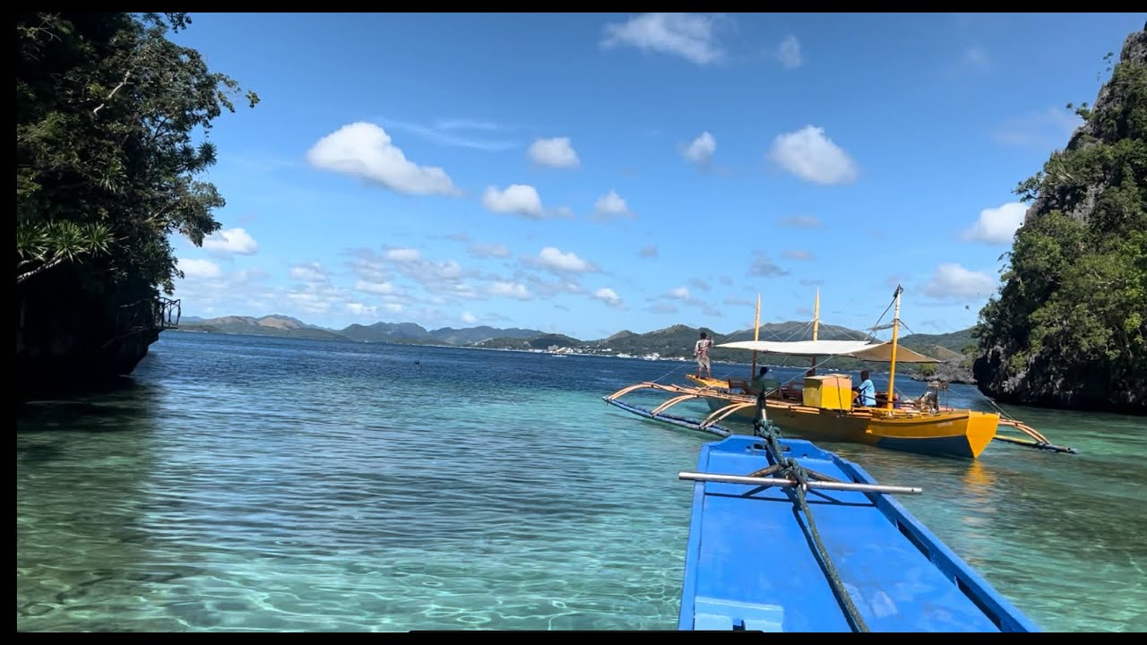 420. Island tour from Pukaway Cave to  Barracuda Lake. @ Coron, Palawan, Philippines.
