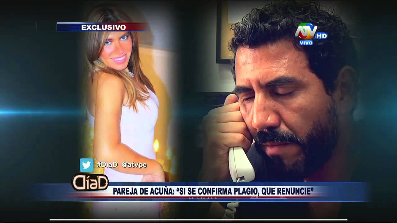 Pareja de César Acuña: 