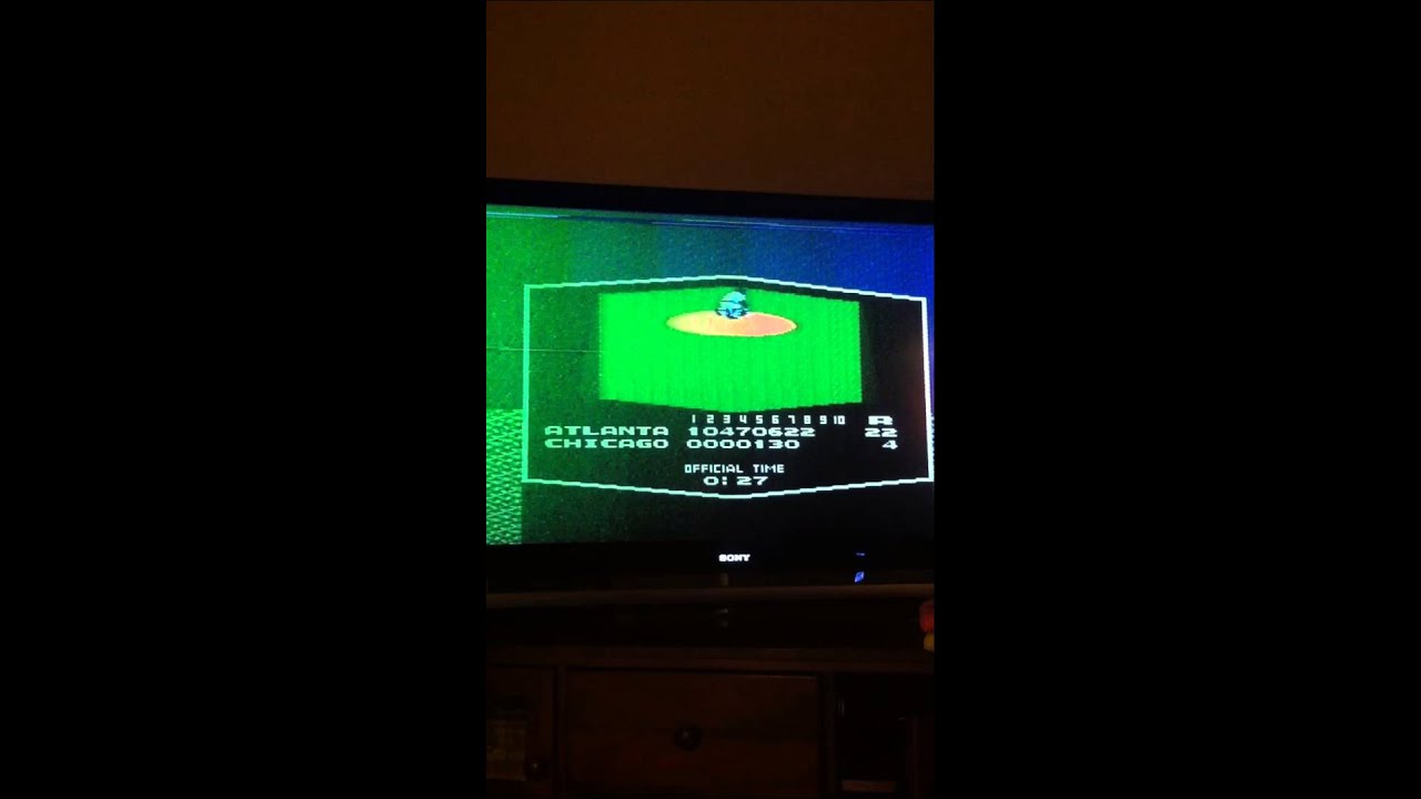 Tecmo Baseball Home Run