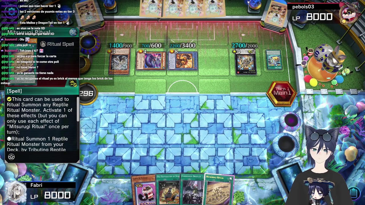 YUMMY MITSU VS META|YUGI-OH MASTER DUEL