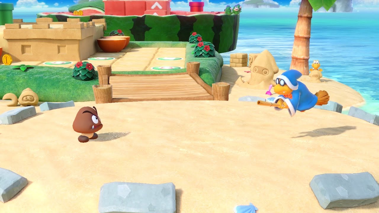Super Mario Party Partner Party #1883 Watermelon Walkabout Monty Mole & Shy Guy vs Goomba & Boo
