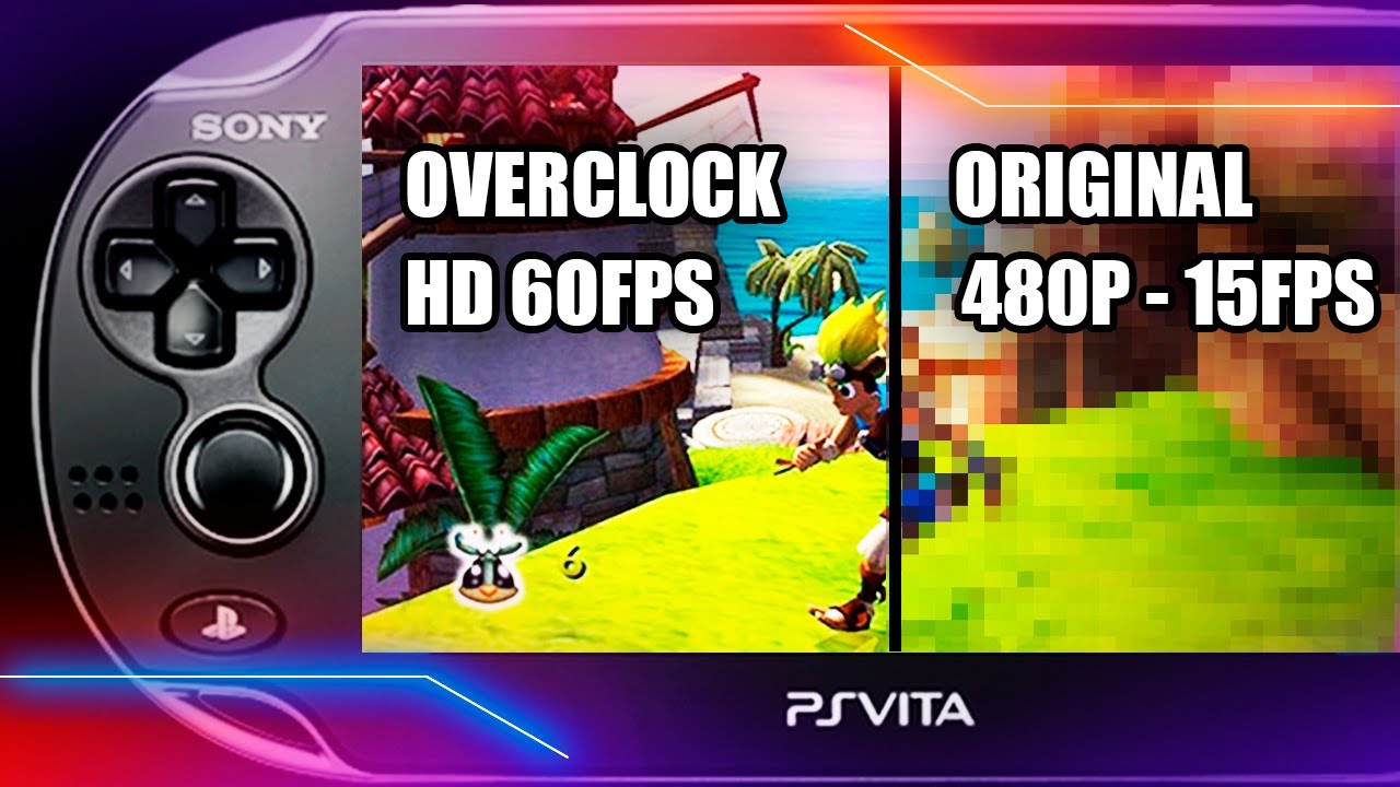 PS VITA - MELHORA ABSURDA DE GR&Aacute;FICO E FPS USANDO OVERCLOCK