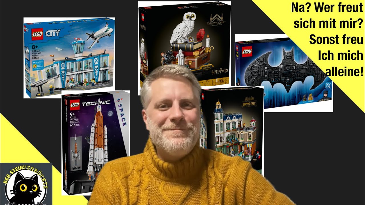 Freu, freu, freu - das sind die angekündigten Lego® Sets 2026 auf die ich mich schon freue.