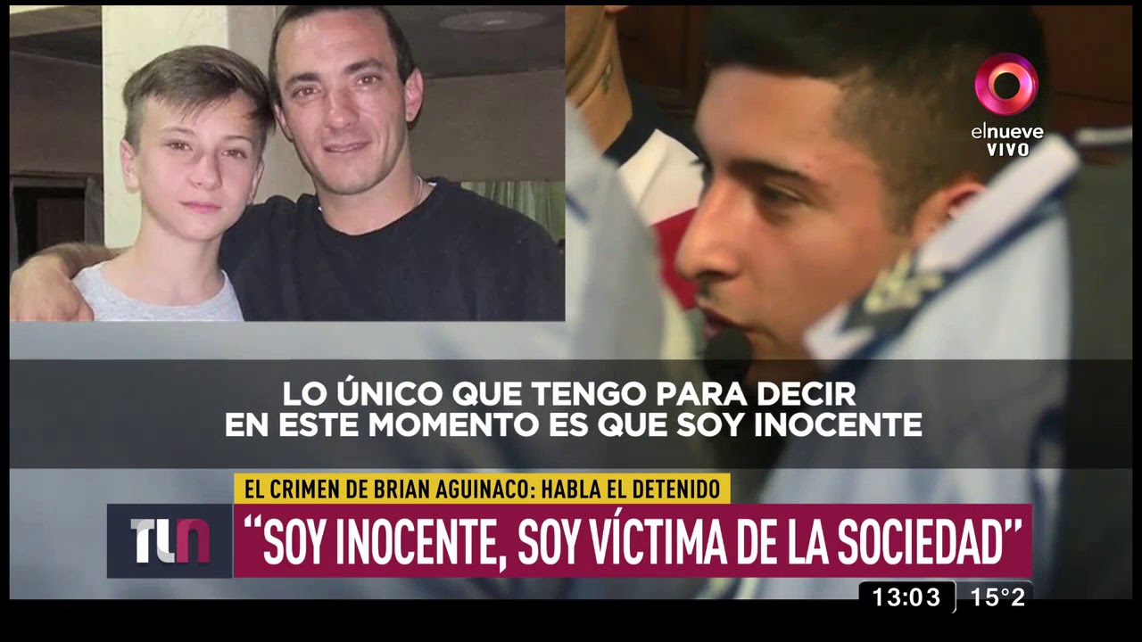 La sentencia del crimen de Brian Aguinaco