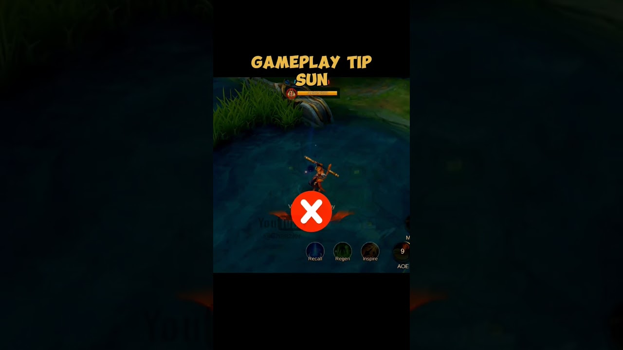 Sun gameplay tips #mccmarch #mobilelegends #sun
