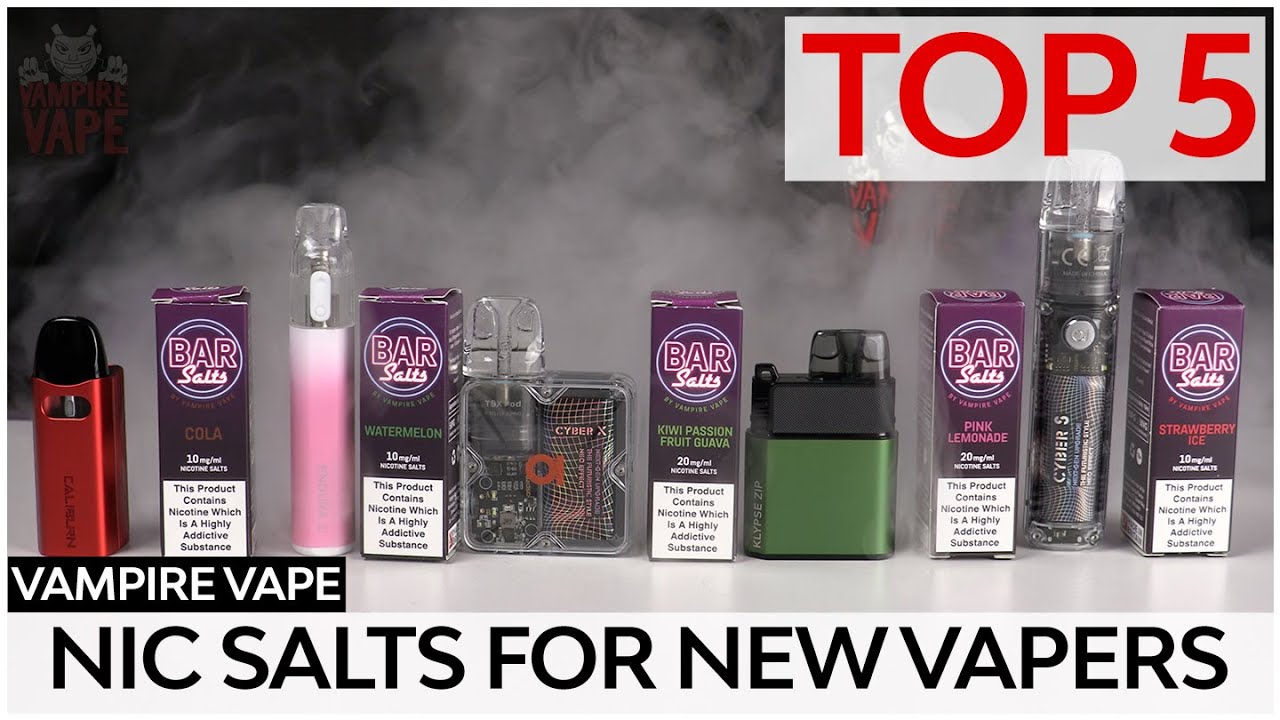 Top 5 Nic Salt Flavours For New Vapers