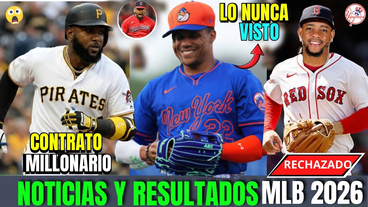 DOMINICANO MARCEL OZUNA FIRMA CONTRATO MILLONARIO! SOTO HACE HISTORIA! BOSTON RECHAZA A KETEL MARTE