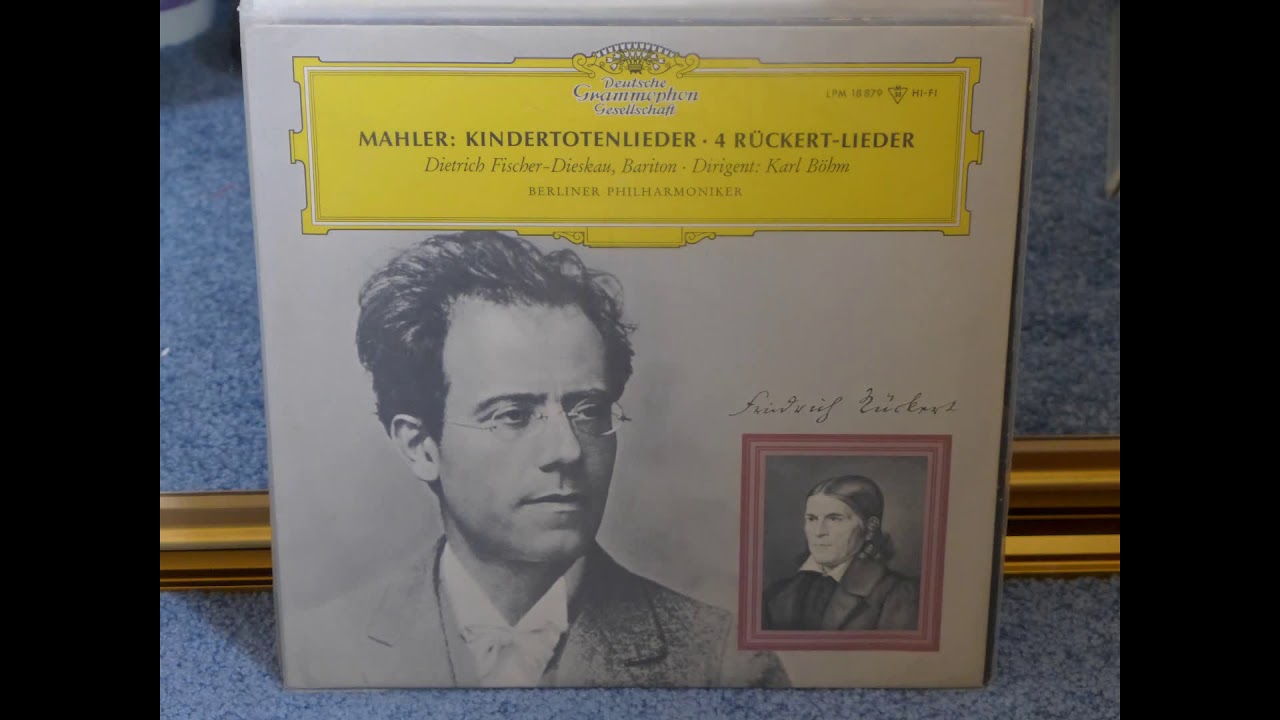 Mahler Kindertotenlieder Lieder Dietrich Fischer-Dieskau BPO Böhm 1964