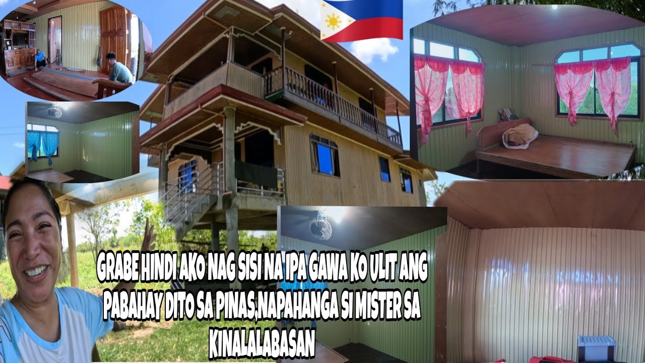 HINDI AKO NAG SISI NA PINAGAWA KO MULI ANG PABAHAY SA PINAS🇵🇭GRABE ANG GANDA PALA NG KINALALABASAN🇫🇮