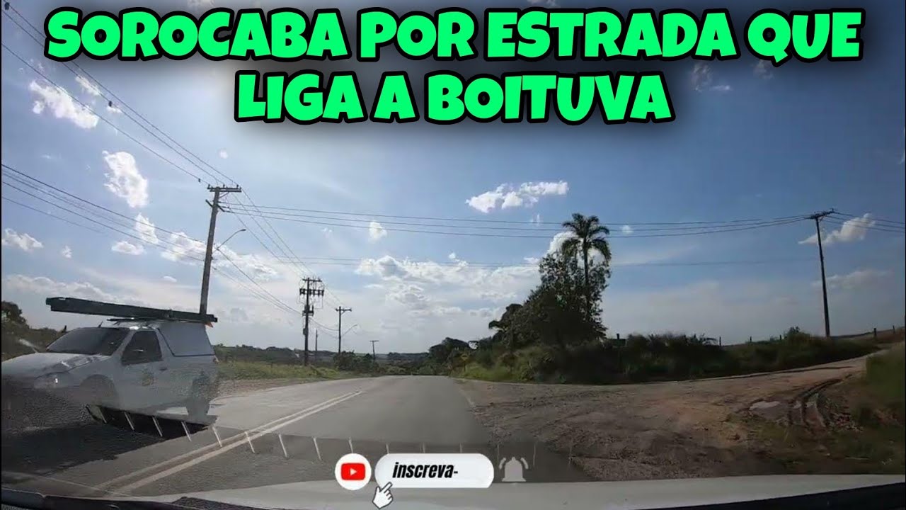 SOROCABA POR ESTRADA QUE LIGA A BOITUVA