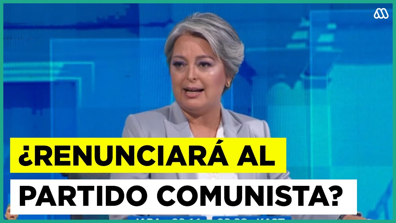 Debate Anatel | Jeannette Jara anuncia renuncia al Partido Comunista en caso de llegar a La Moneda