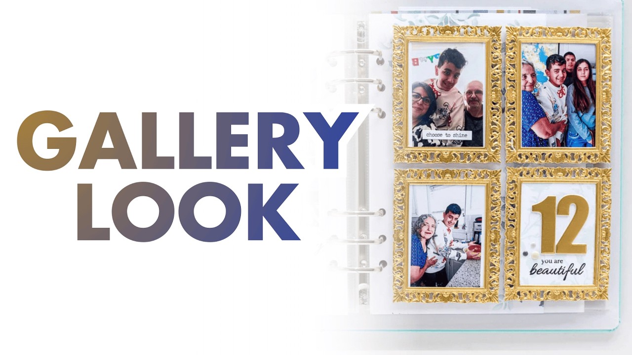 Создание разворота в стиле «галерея» для вашего дневника: пошаговое руководство по текстуре и цвету.