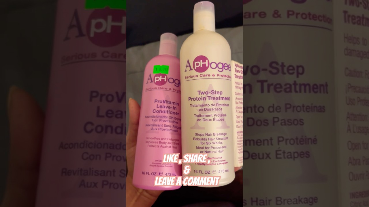 Best Shampoo & Conditioner for all hair. 