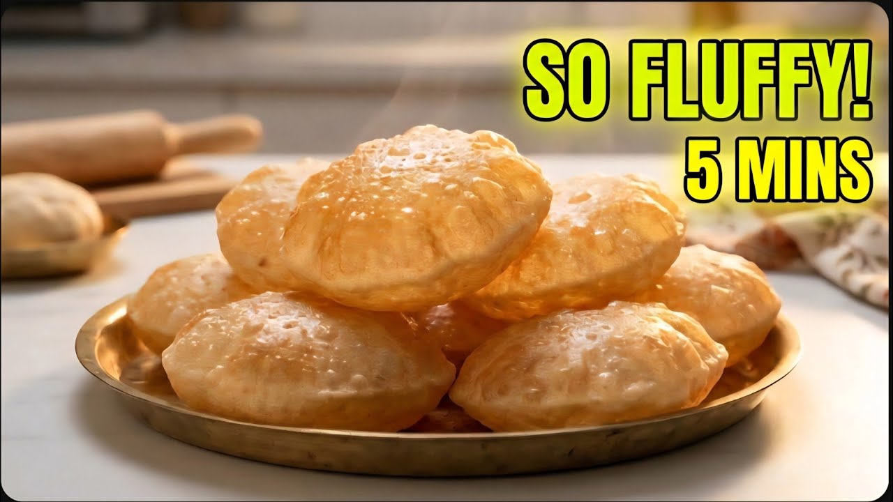 Easy Puri Recipe.Simple.Easy And Tasty.