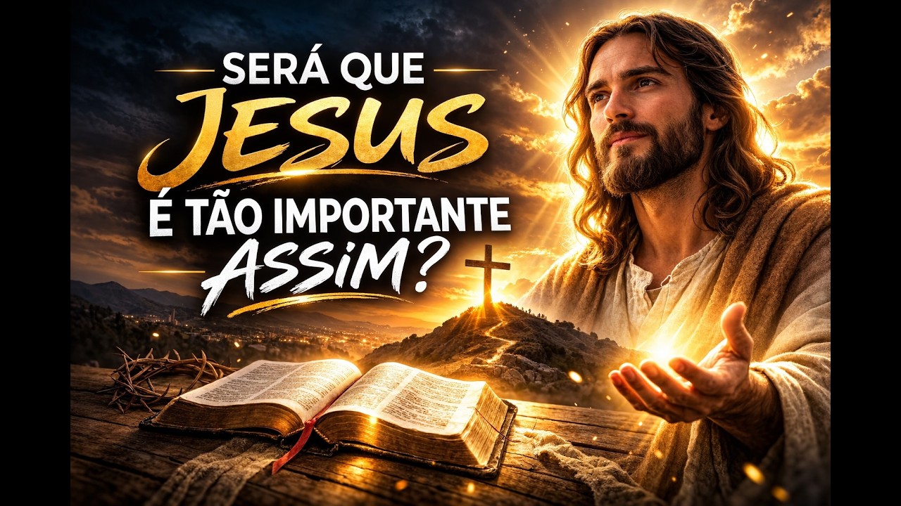 Lição 21/02/2026 - Essa é a real importância de Jesus