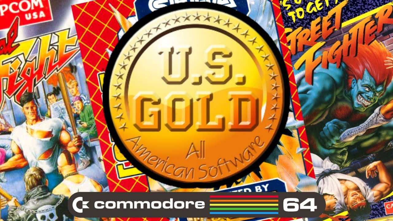 U.S. Gold - Худшие игры для C64 всех времен! #commodore64 #c64 #c64games