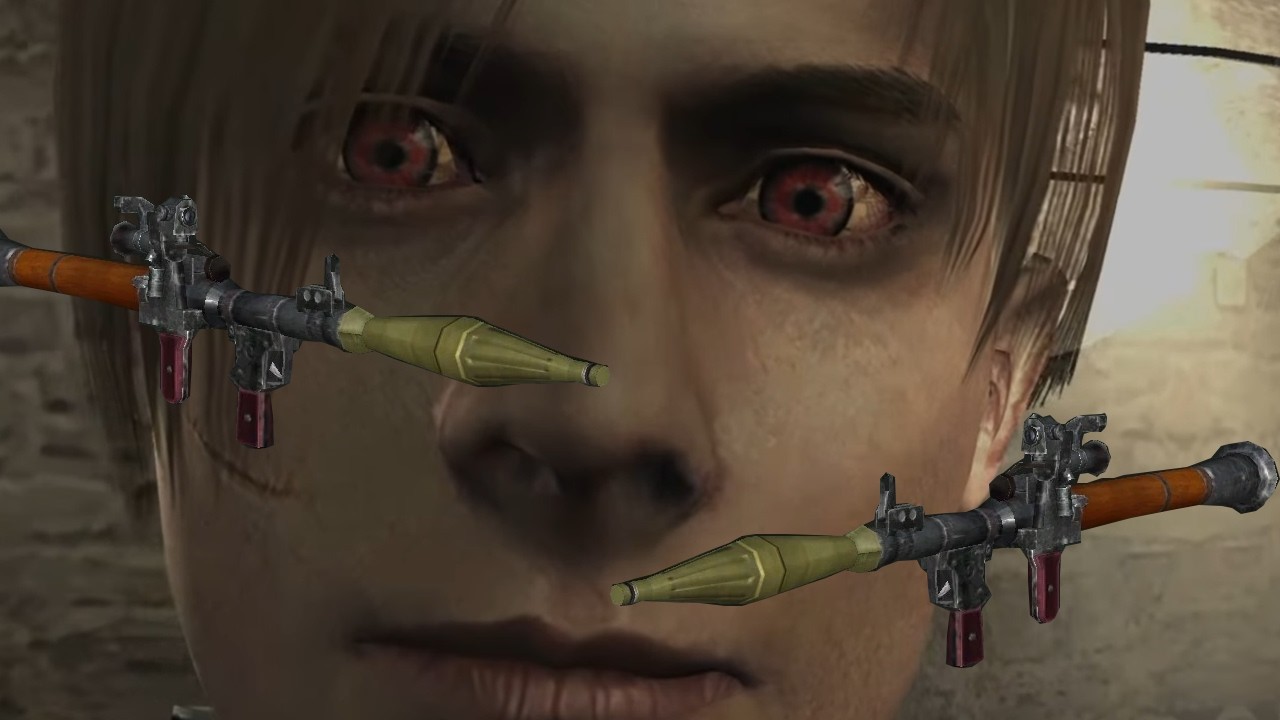 Playing RE9 Insanity mode but nothing stands in my way (infinite rocket + ammo)