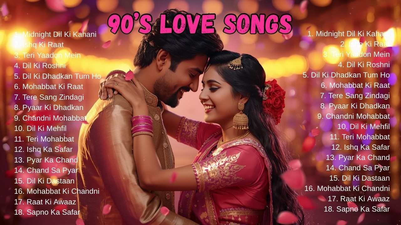Best Bollywood Love Songs Collection 💖 90s Romantic Hindi Melody | Udit Narayan Hits