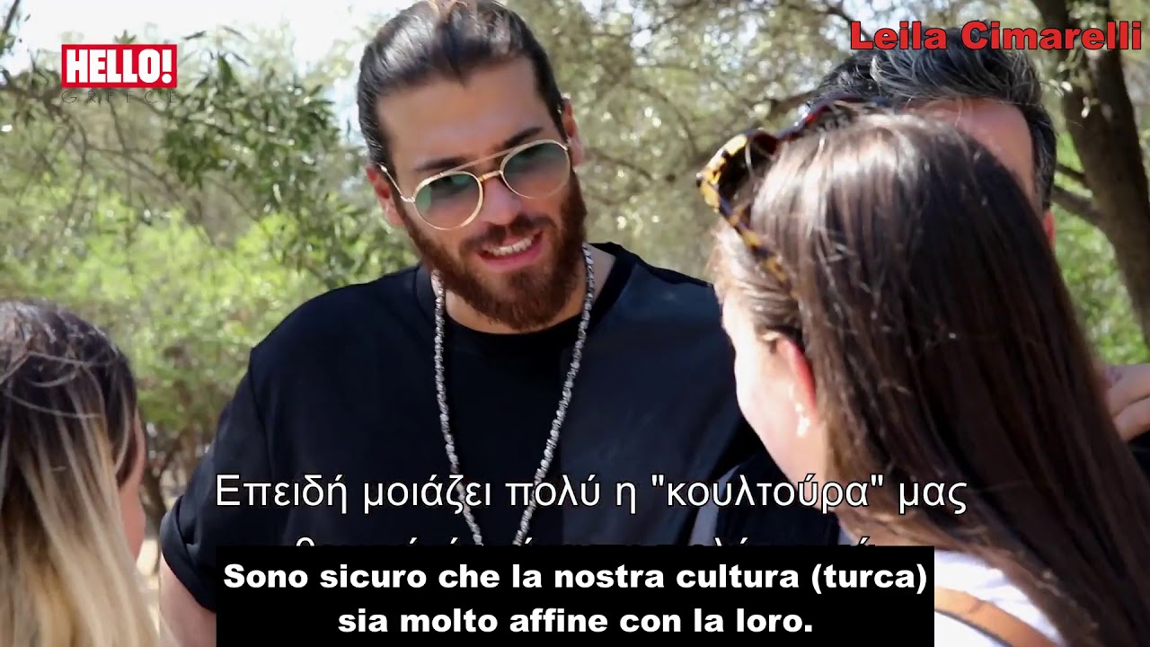 Intervista completa di CAN YAMAN per la rivista HELLO! GRECIA (26/09/2019)