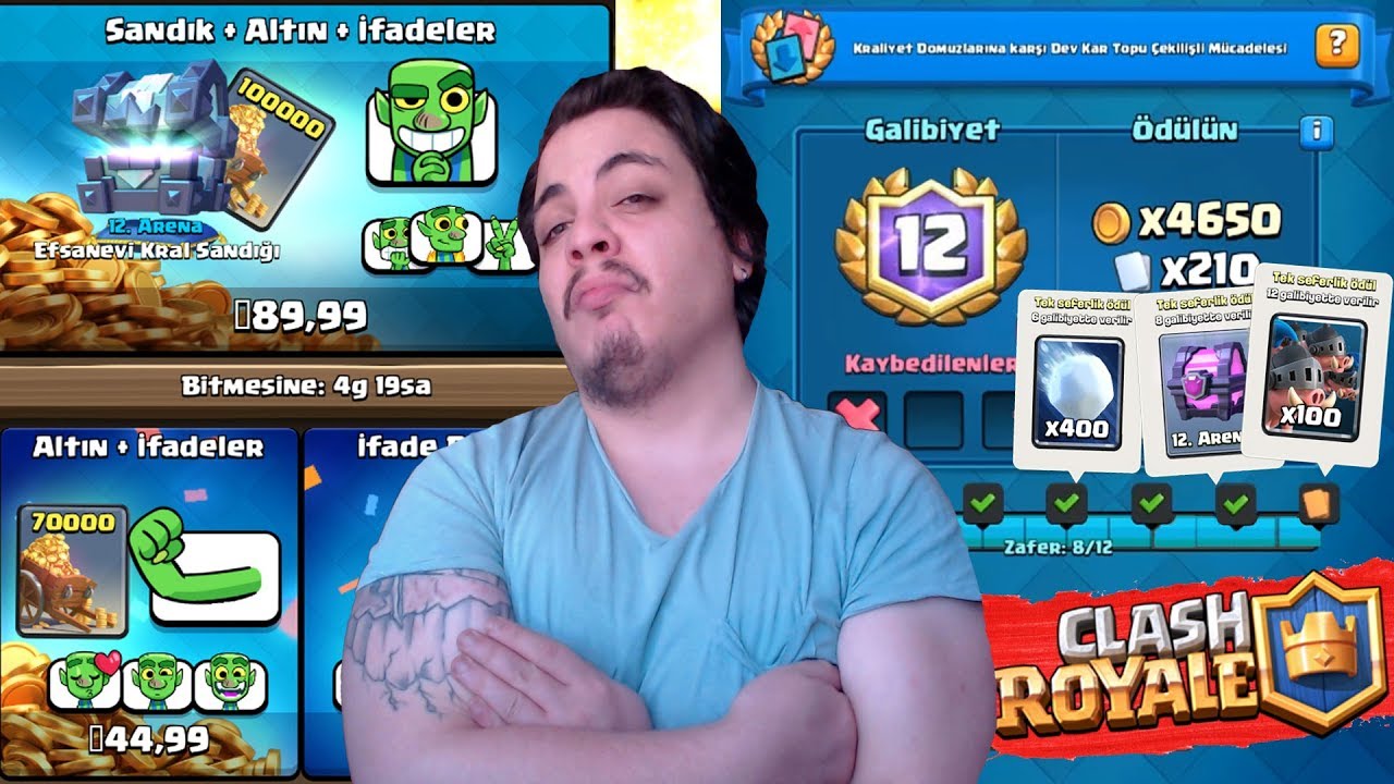 Güncelleme !! YENİ KARTLAR ve İFADELER (Hepsi Alındı) Clash Royale