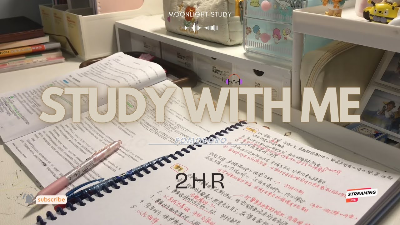 2-HOUR STUDY WITH ME 🌅 5AM Morning Memorization | White Noise | Immersive Focus