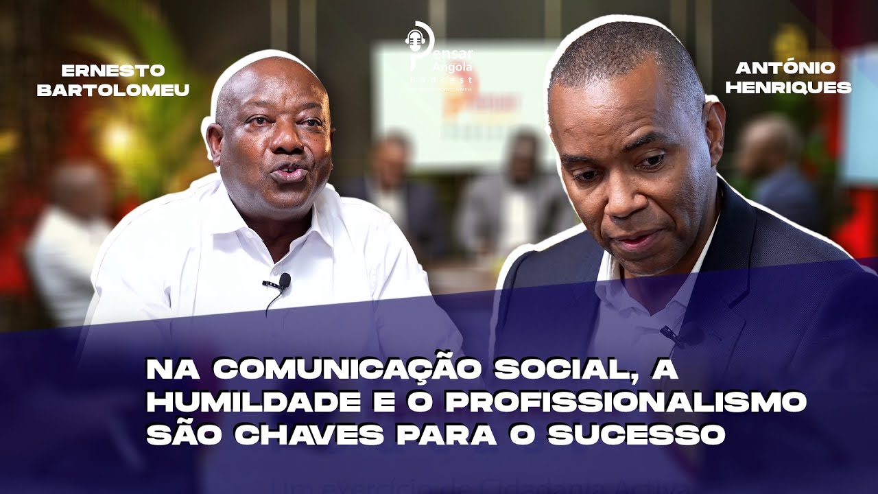 Na comunicação social, a humildade e o profissionalismo são chaves para o sucesso - Ernesto Bartolom