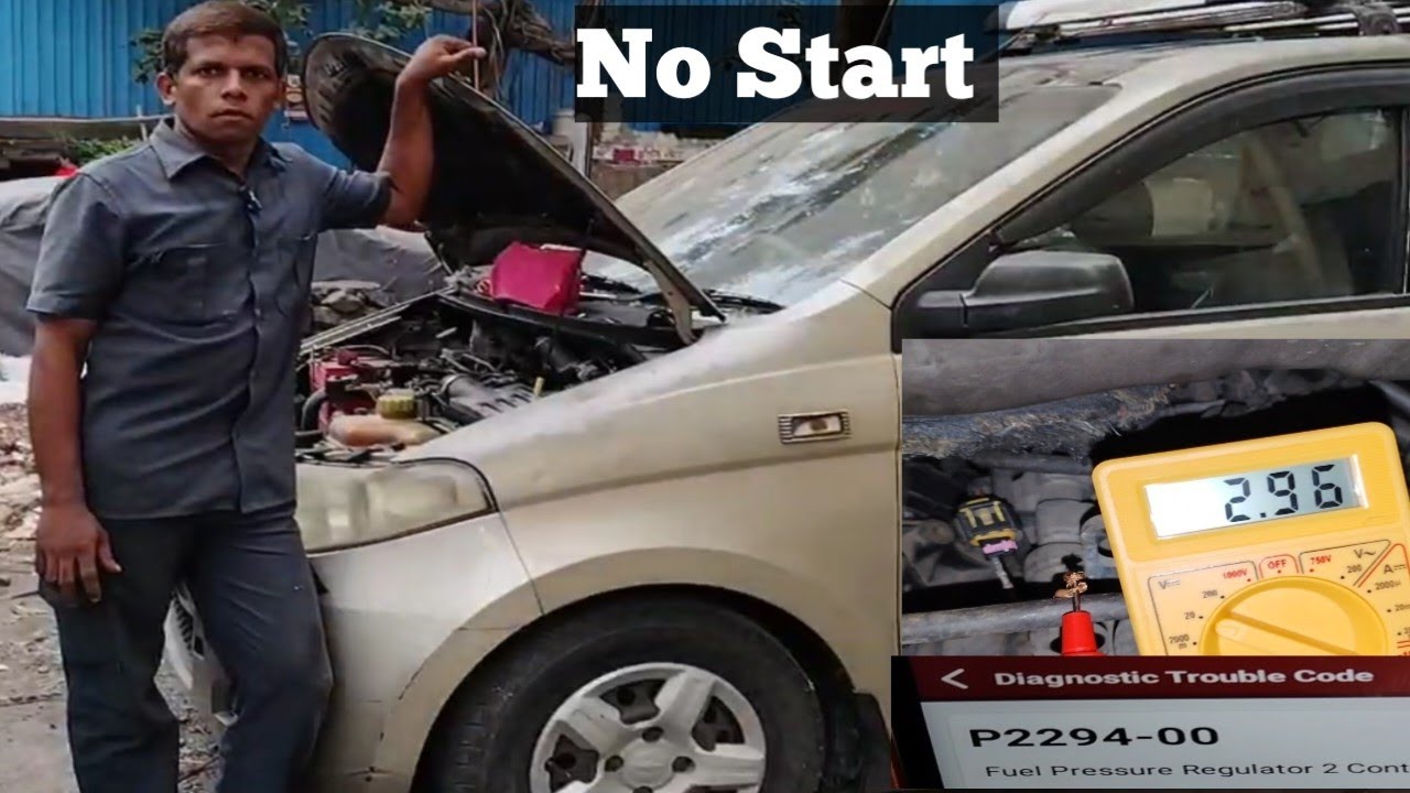 How to Diagnose a Diesel Engine Cranking but Doesn't Start Chevrolet Enjoy | DTC Code P2294