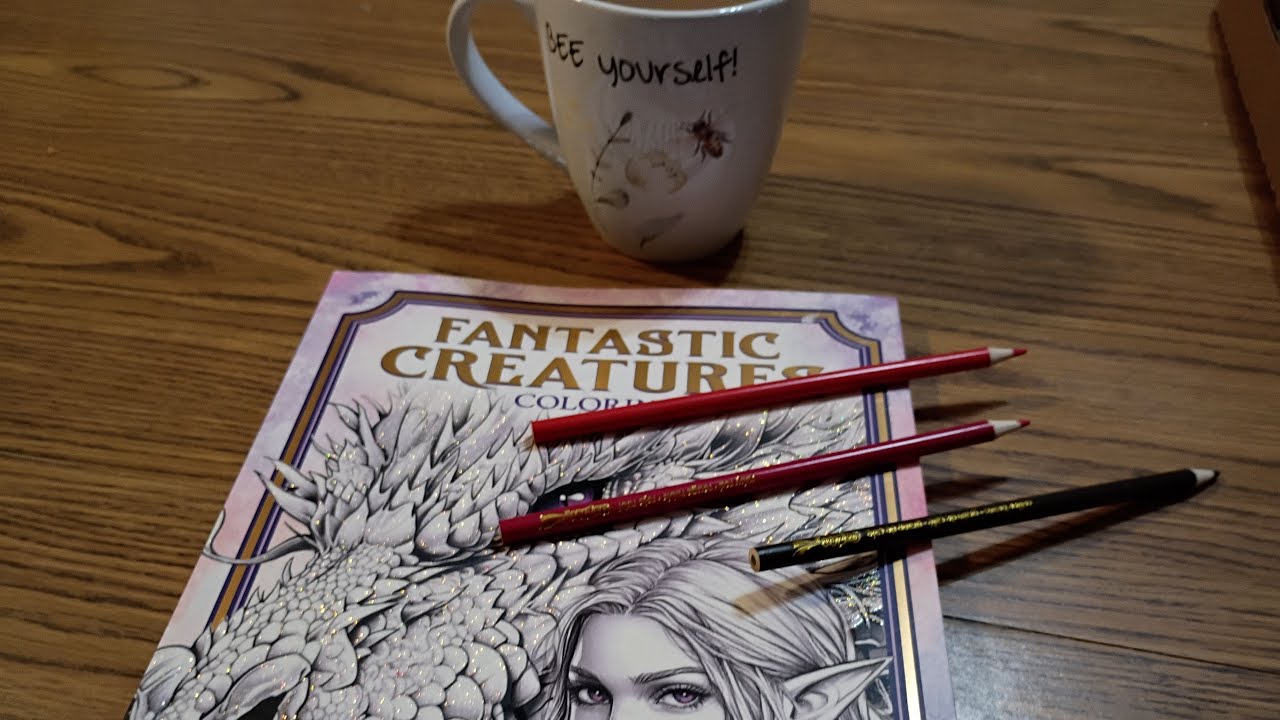 let's color and test out my new phone!