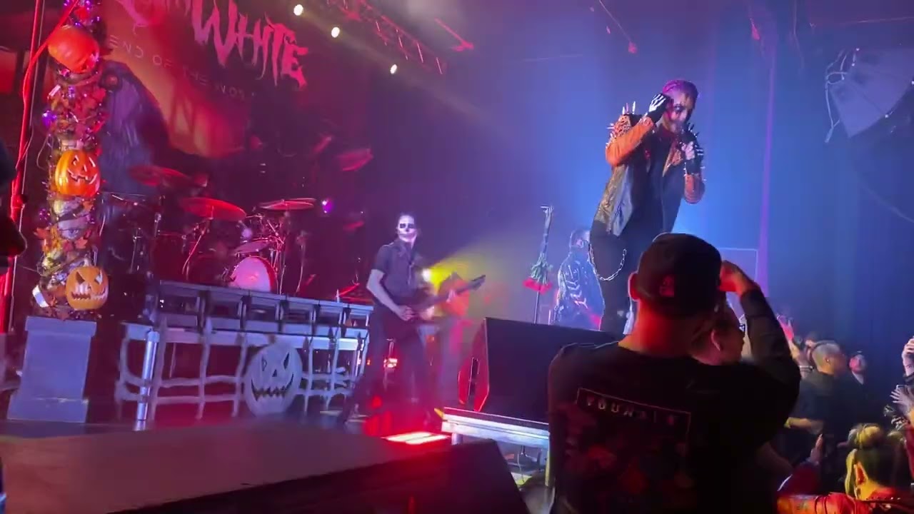 Motionless in White - Undead Ahead live at TLA Philly Halloween show 10/31/23