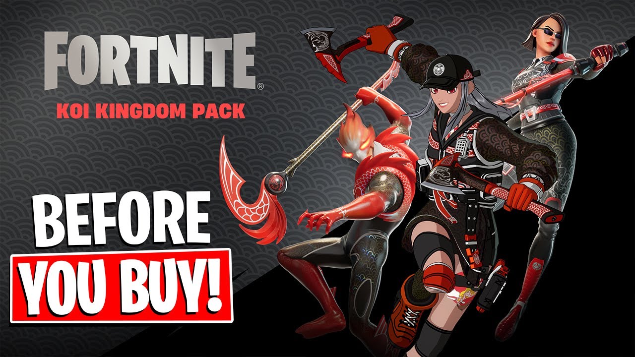 *NEW* KOI KINGDOM PACK | Before You Buy (Fortnite Battle Royale)