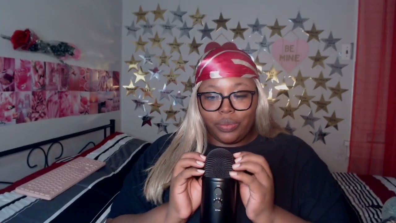 ASMR Mic Blowing + Bare Mic Scratching