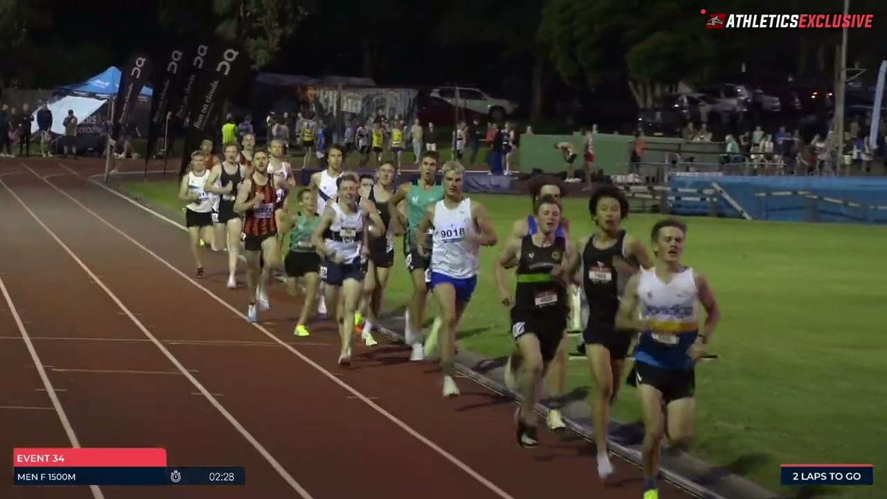 Men's F 1500m: 2022-23 Victorian Milers Club - Meet 2 // aeTV