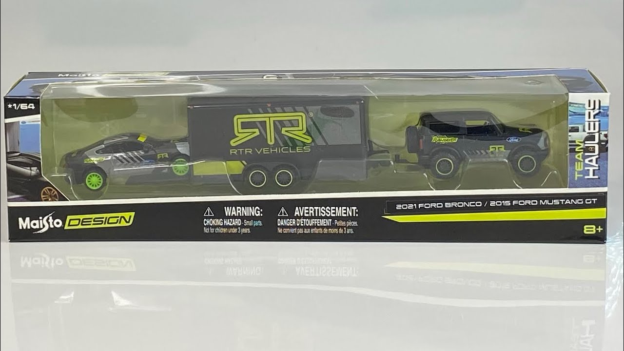 Unboxing MAISTO DESIGN. 2021 FORD BRONCO y 2015 FORD MUSTANG GT. #collectors #maisto #diorama164.
