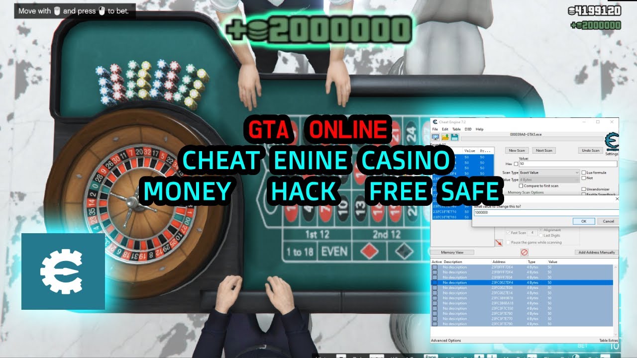GTA Online Cheat Engine Money Hack Casino Roulette Free Safe