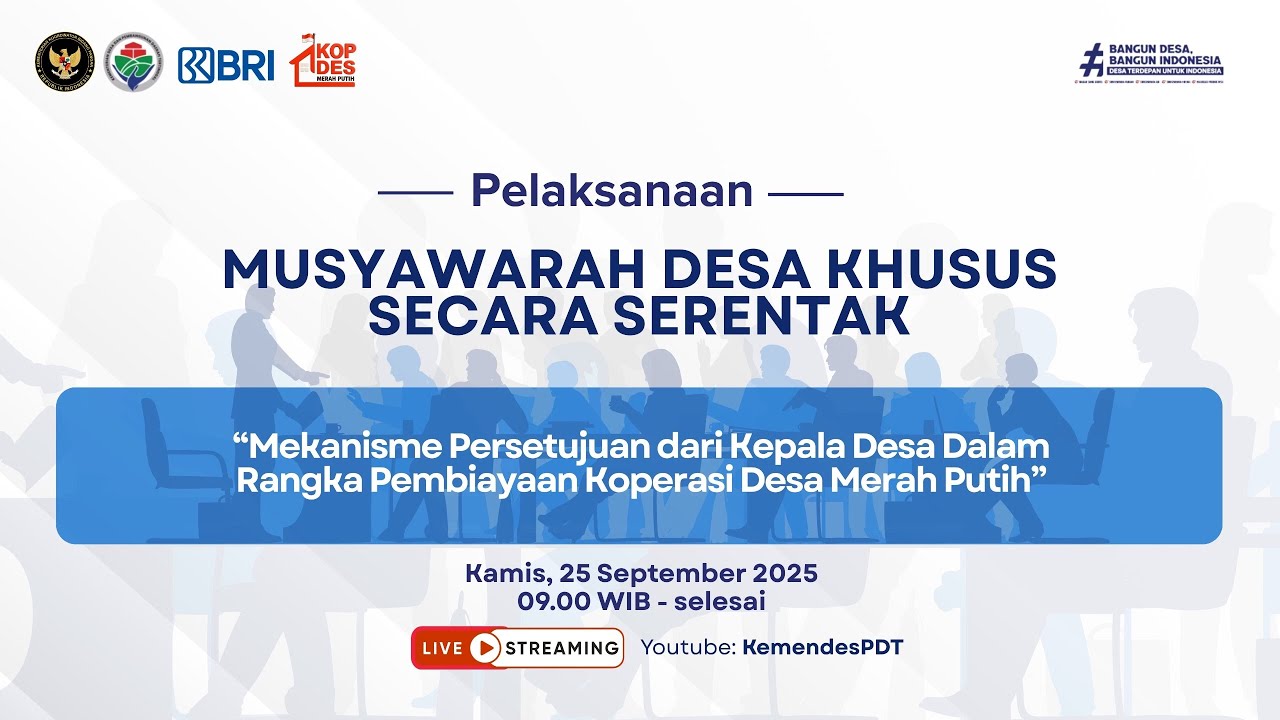 MUSYAWARAH DESA KHUSUS SECARA SERENTAK