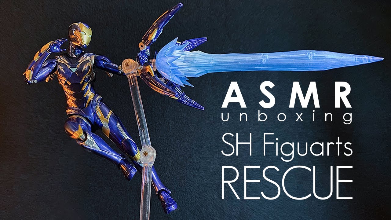 ASMR | S.H. Figuarts Marvel’s Rescue Avengers Endgame Unboxing