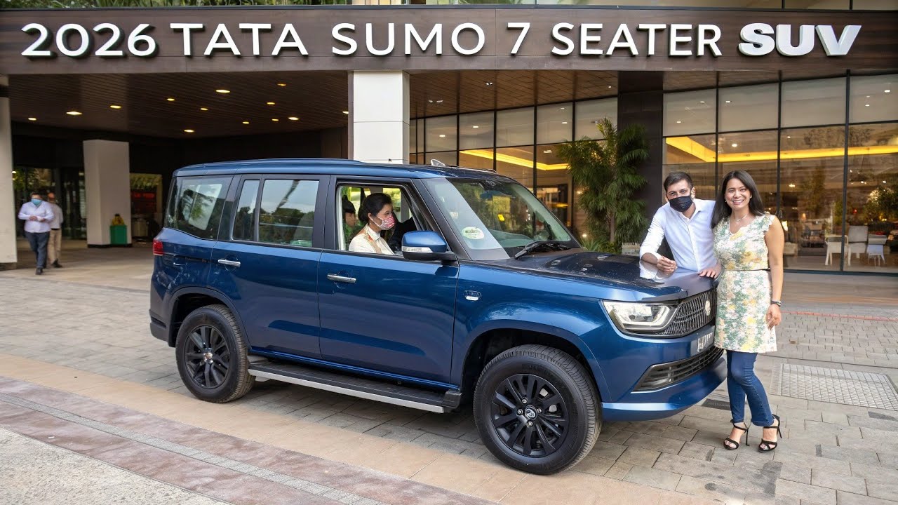 🚙🔥 2026 Tata Sumo 7 Seater Blue Color | नई Sumo की दमदार वापसी 💙 | Full Review हिंदी