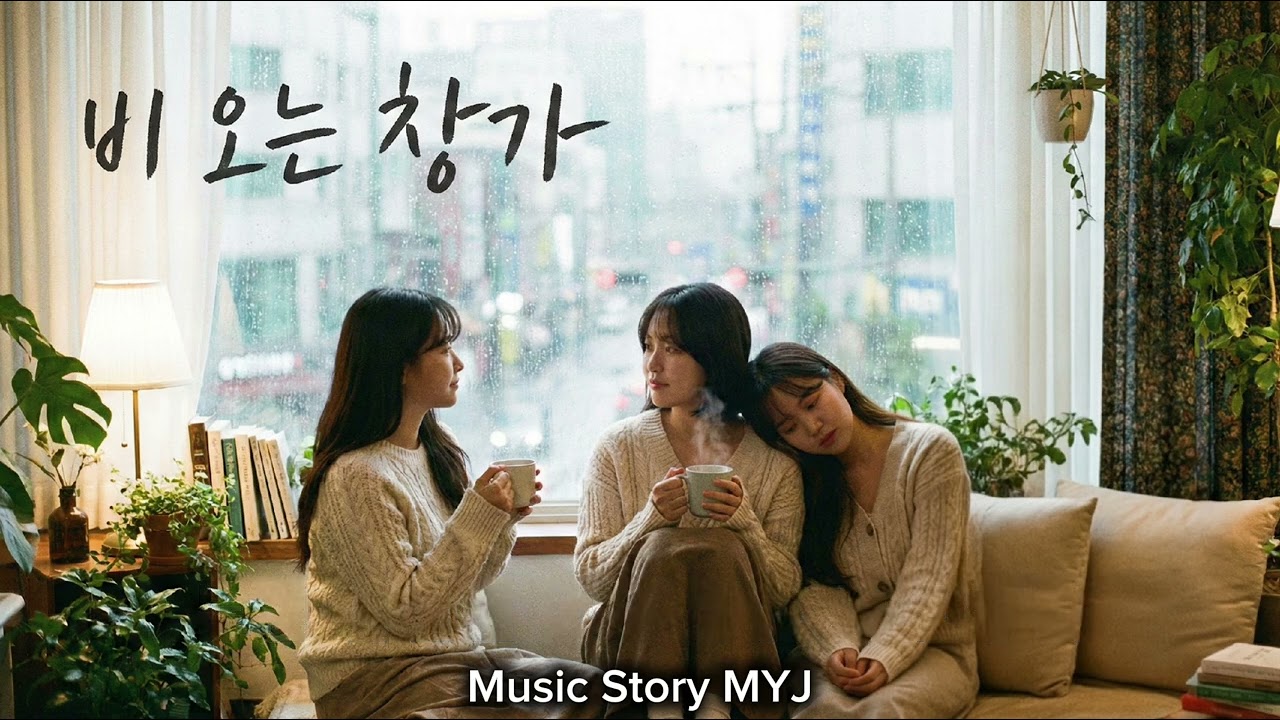 🌧️ 비 오는 창가 | 감성 힐링 발라드 