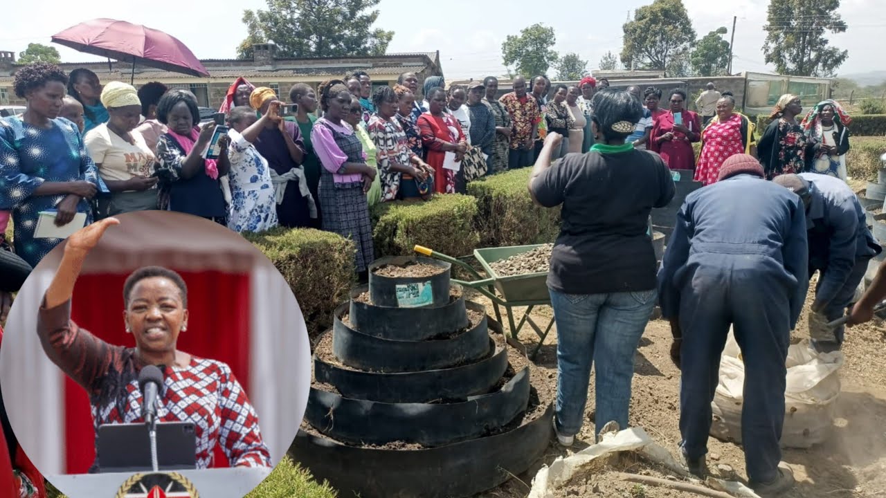 How H.E Rachel Ruto's Kitchen Garden Training Is Benefitting Women In Nakuru 