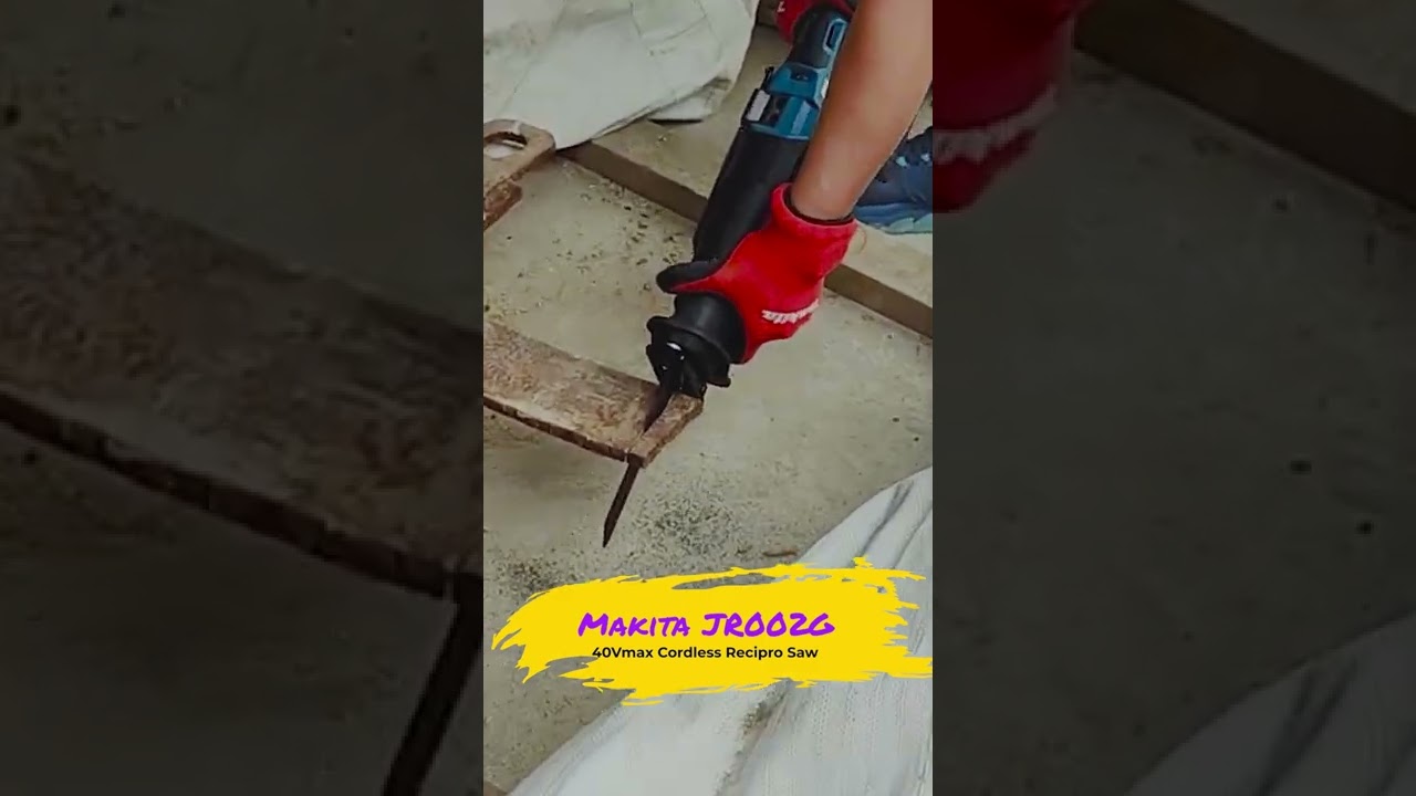 Makita JR002G 40Vmax XGT BL AVT Cordless Recipro Saw