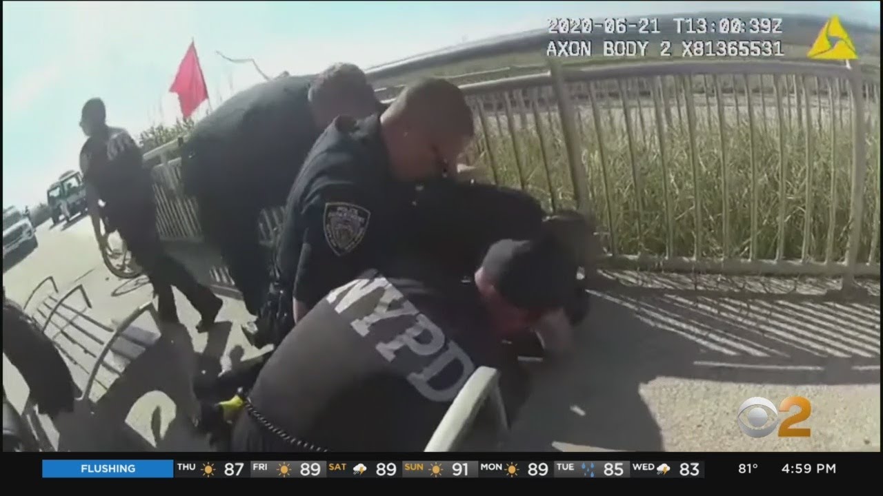 NYPD Officer Arrested, Charged For Alleged Chokehold Arrest On Rockaway Boardwalk