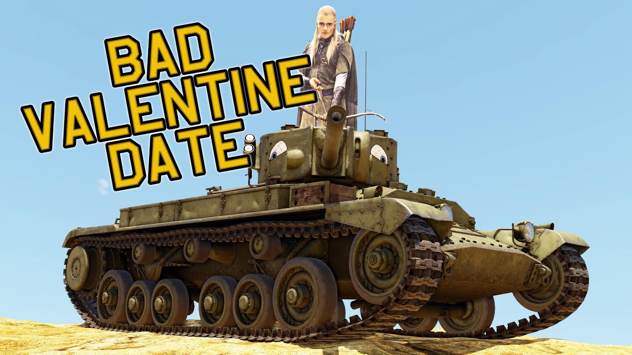 I HAD A BAD DATE - USSR MK-IX Valentine in War Thunder - OddBawZ