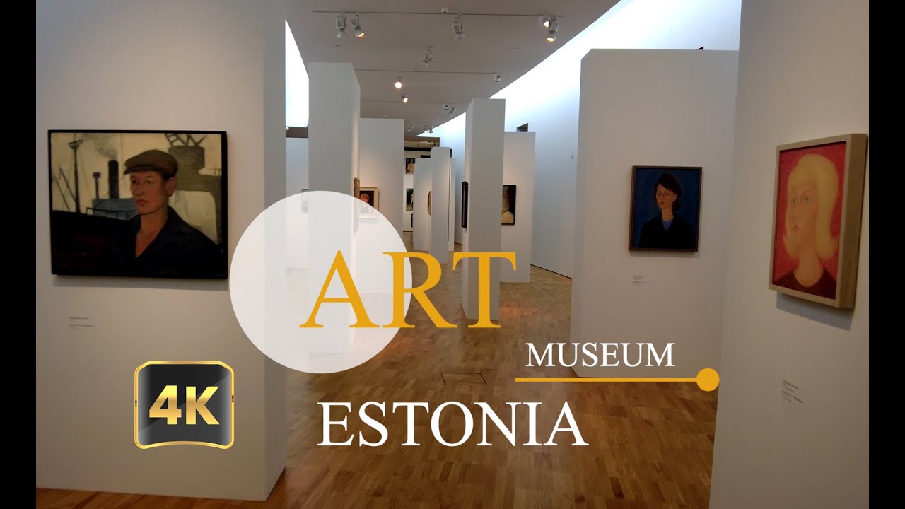 Art Museum Estonia ▶Soviet Exhibition ▶Walking Tour 4K